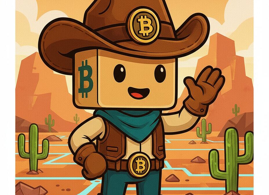 Blockchain Bob’s Digital Frontier Adventure for Kids