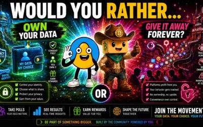 Would You Rather Own Your Data or Give It Away Forever?
