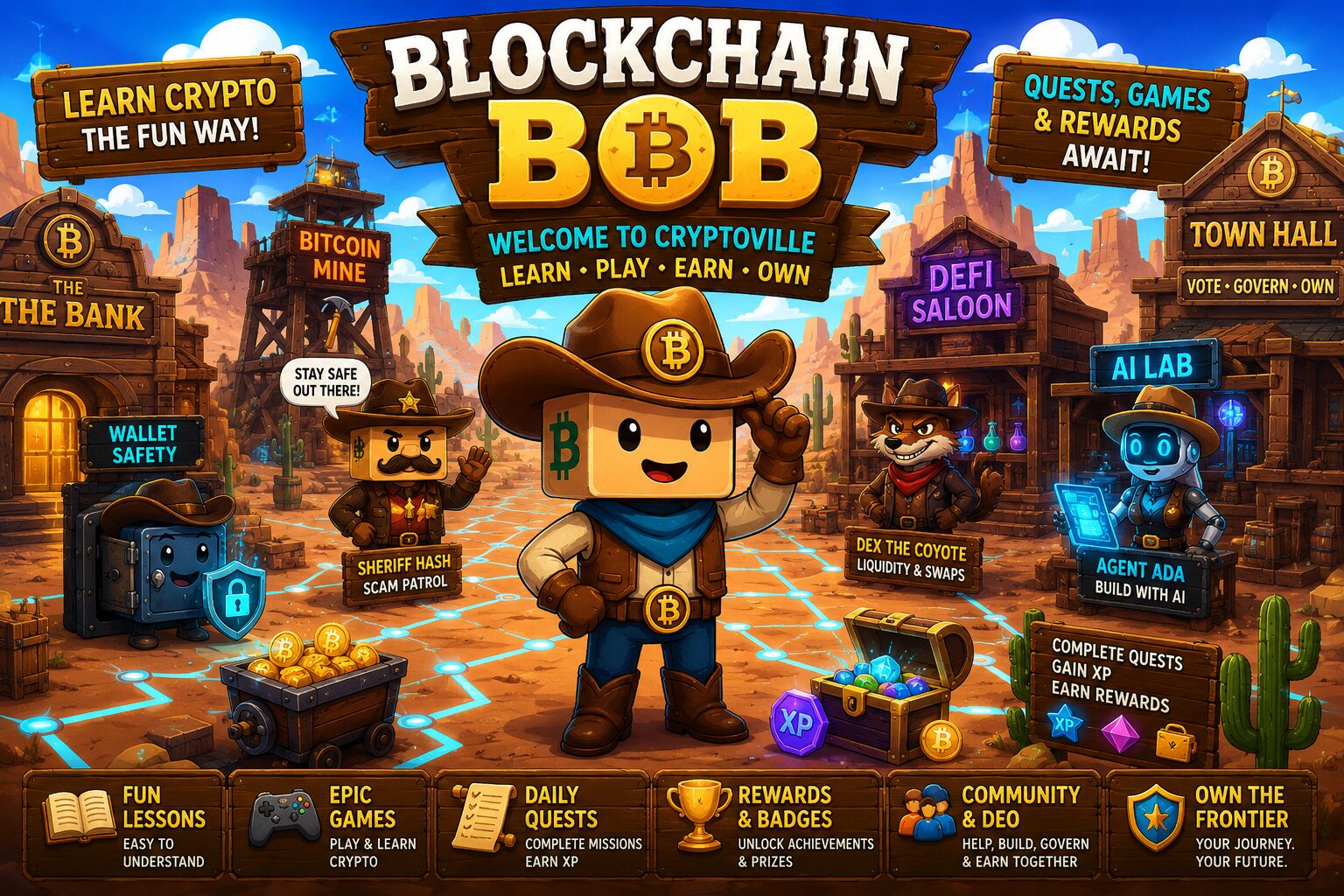 Blockchain Bob Game
